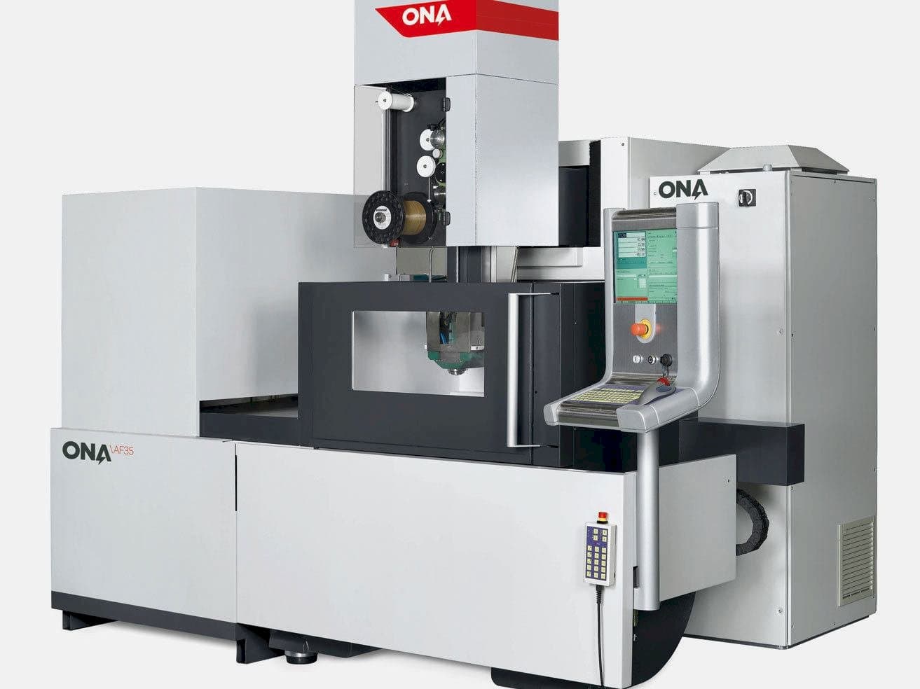 Vista Frontal  da ONA AF35  máquina