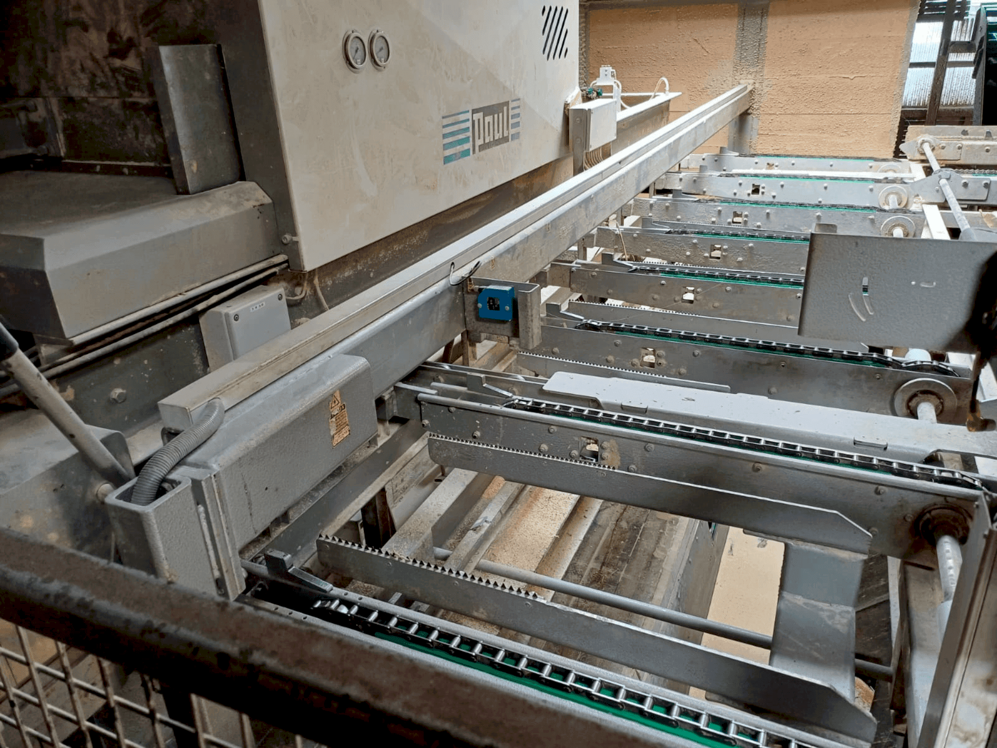 Vista Frontal  da Paul Reinhardt BK 1000  máquina