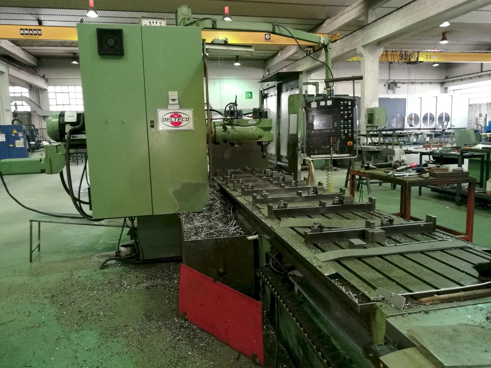 Vista Frontal  da Correa A-20/43  máquina