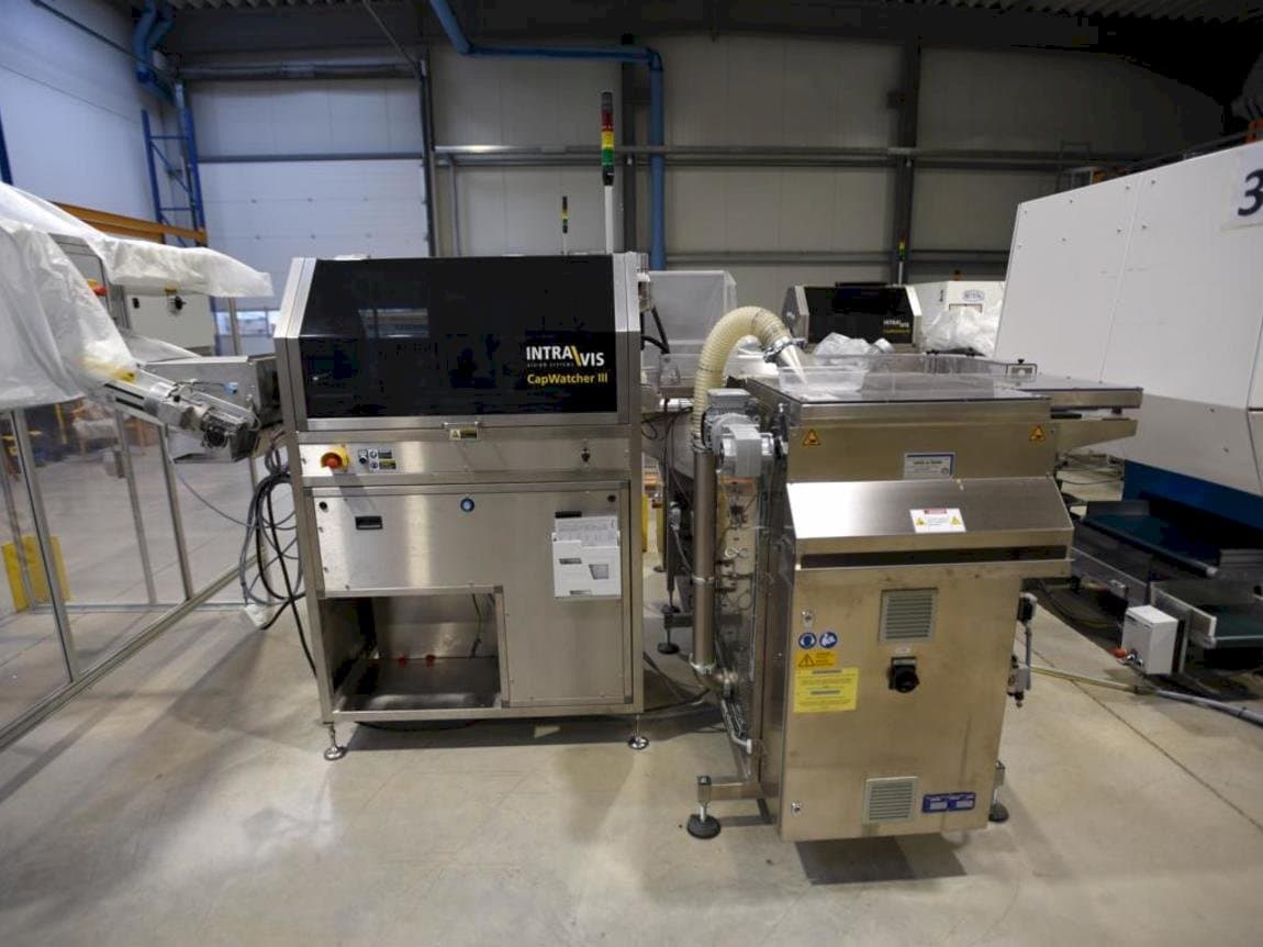 Vista Frontal  da INTRAVIS Capwatcher 6431  máquina