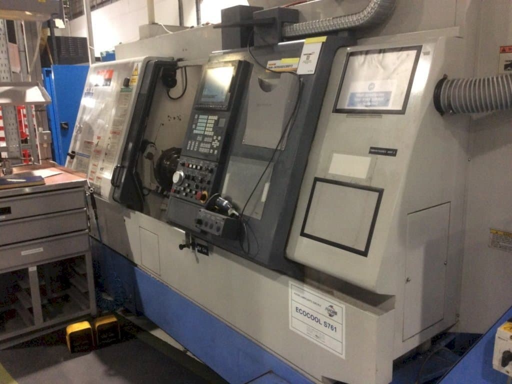 Vista Frontal  da Mazak Integrex 200-2Y  máquina