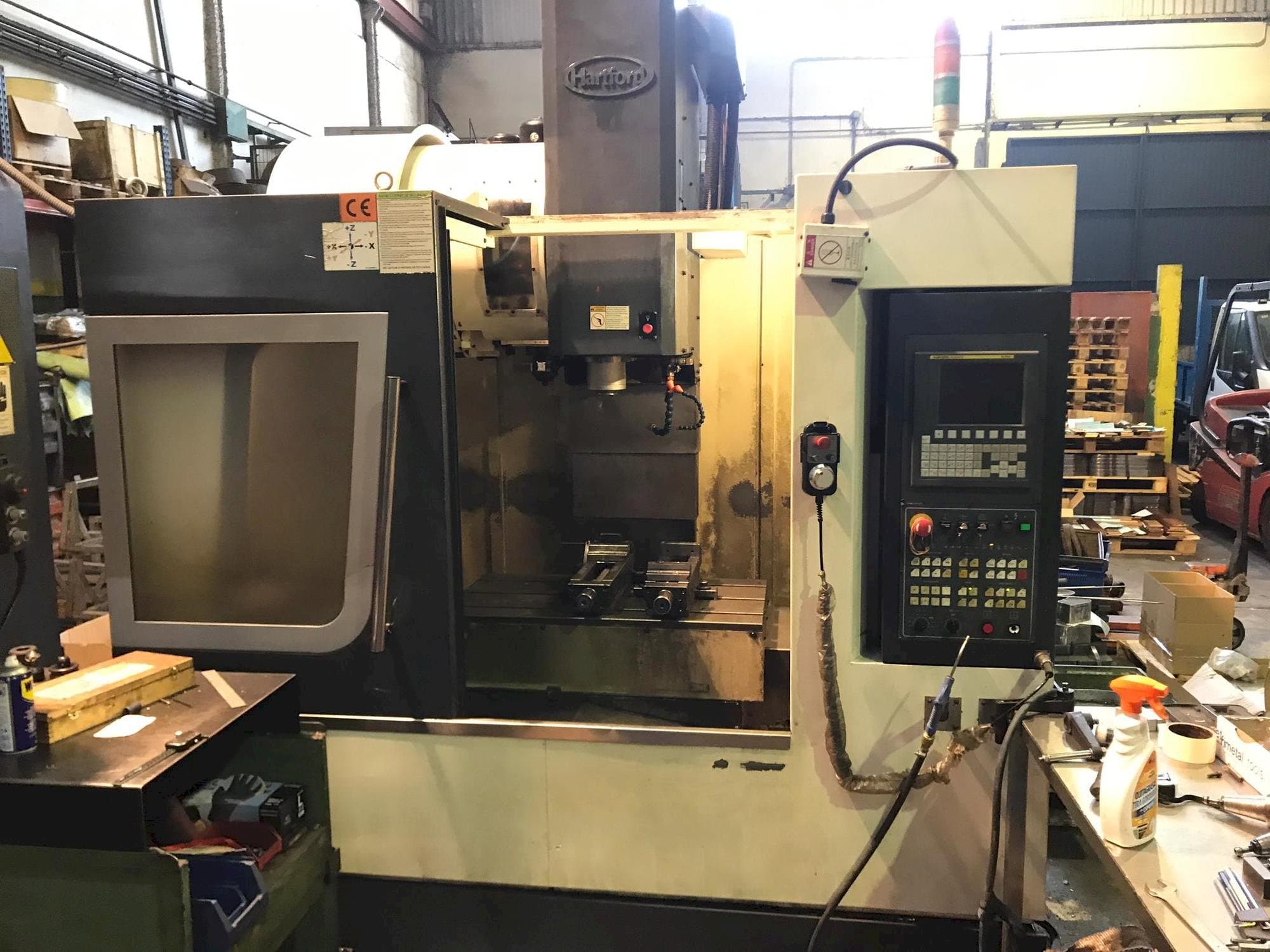 Vista Frontal  da Hartford LG-800  máquina