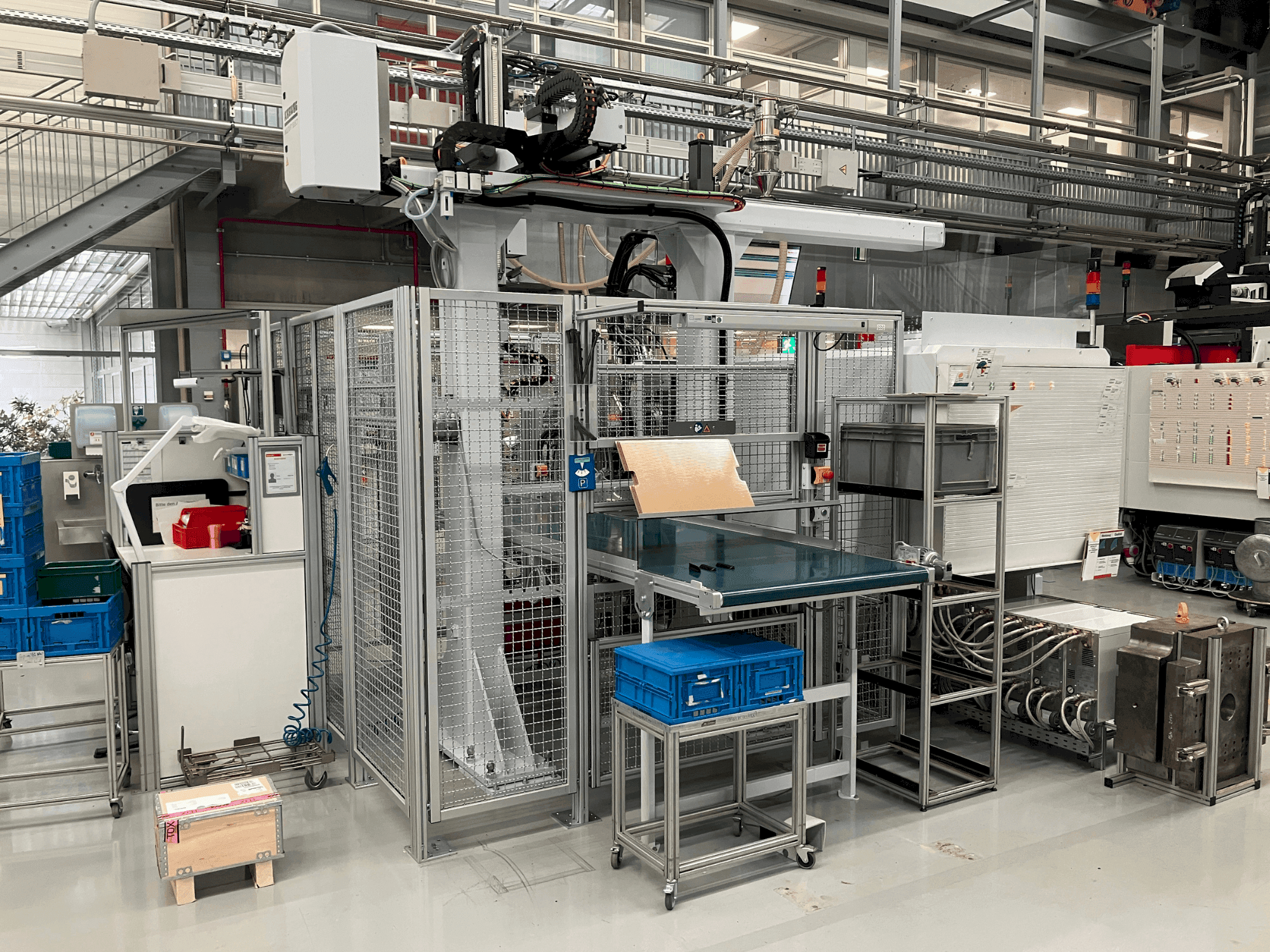 Vista Frontal  da Arburg Allrounder 520 S 1600-400/170  máquina