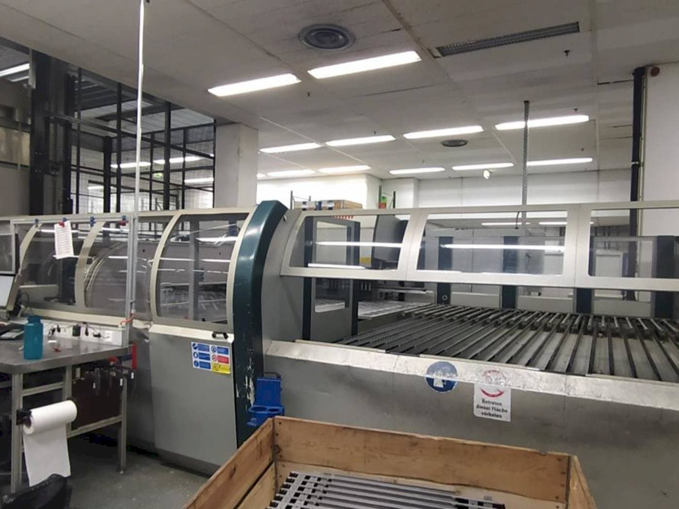 Vista Frontal  da Salvagnini P4  máquina