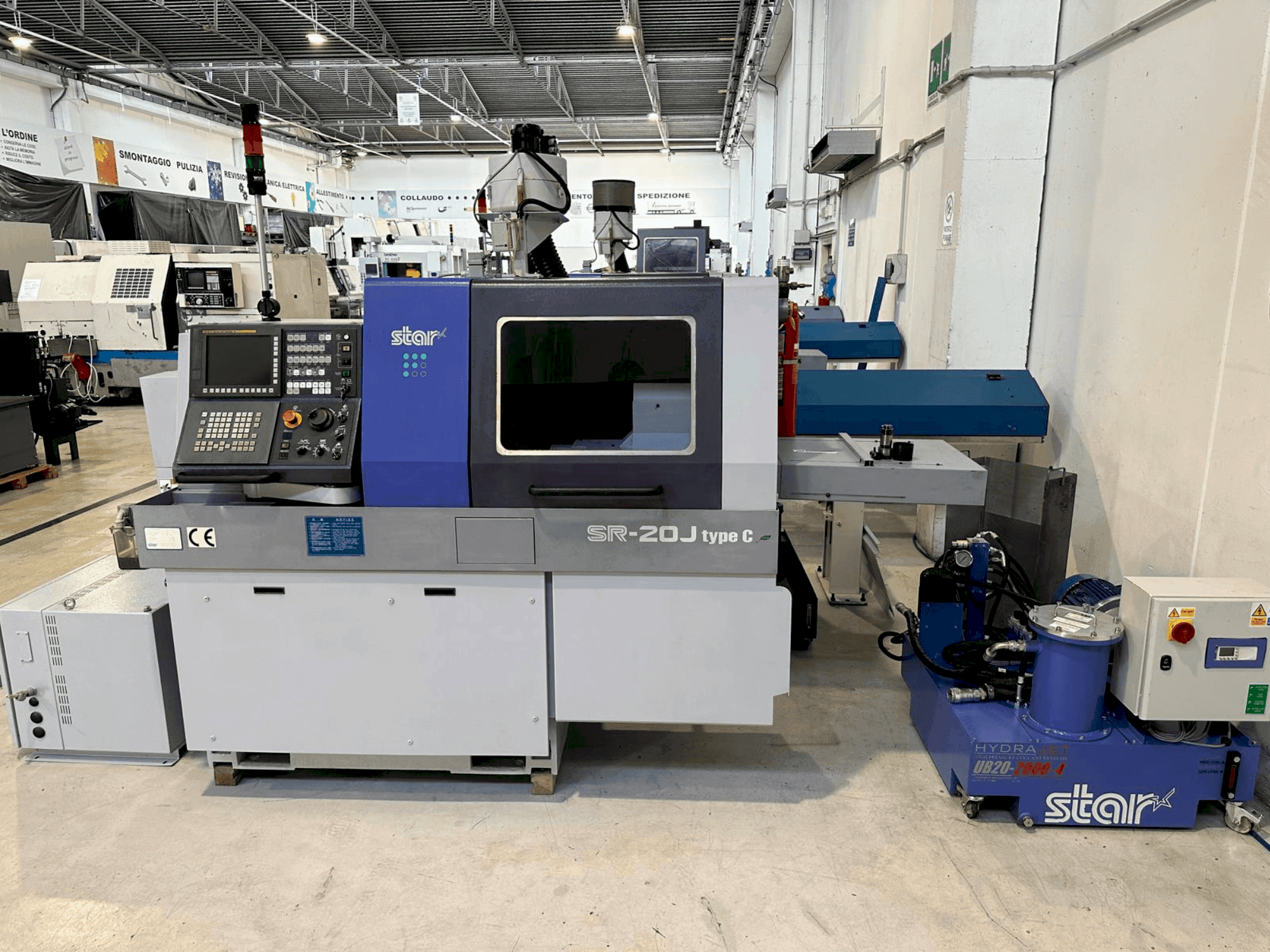 Vista Frontal  da Star SR-20J type C  máquina