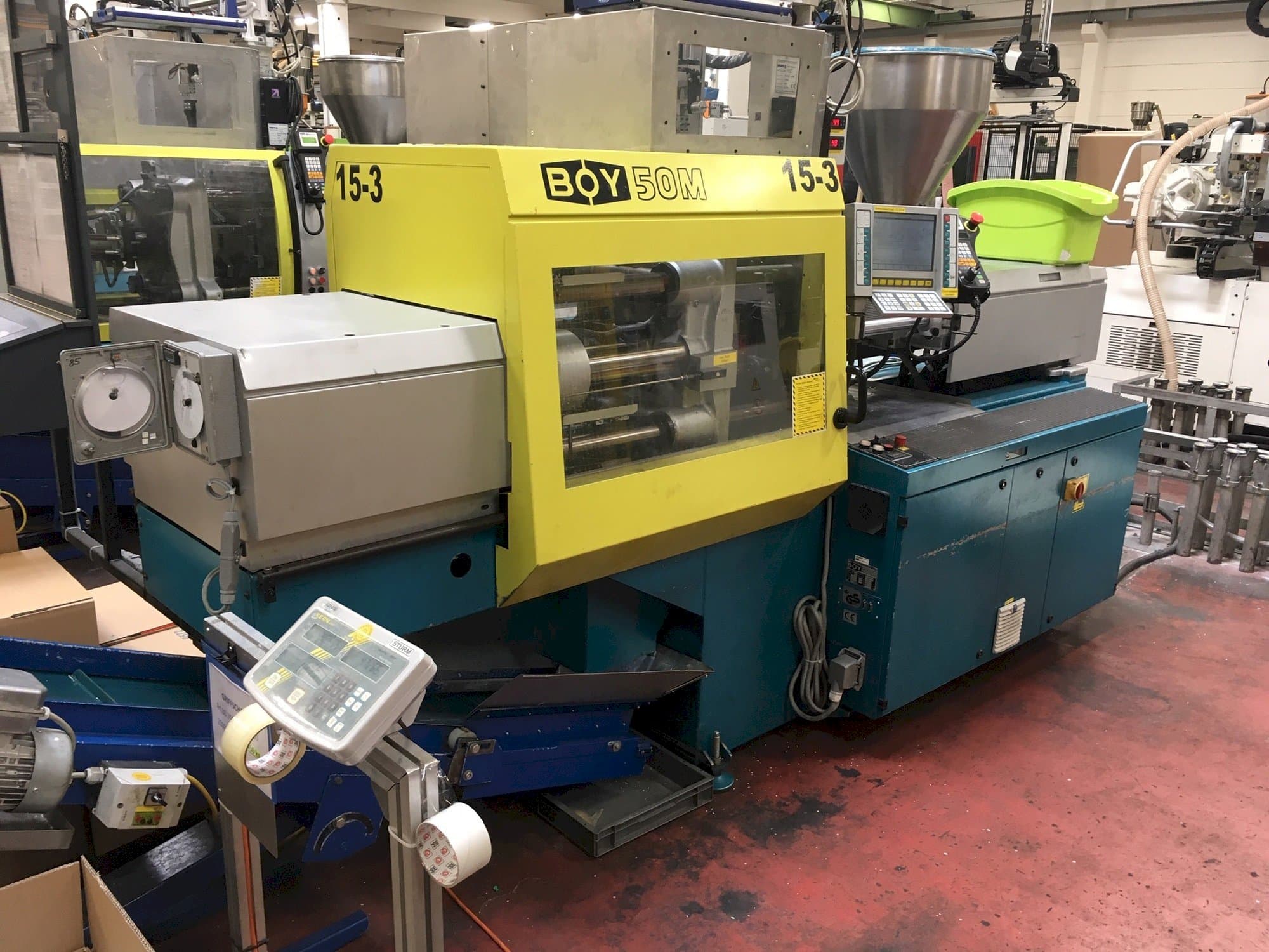 Vista Frontal  da Dr. Boy 50M  máquina