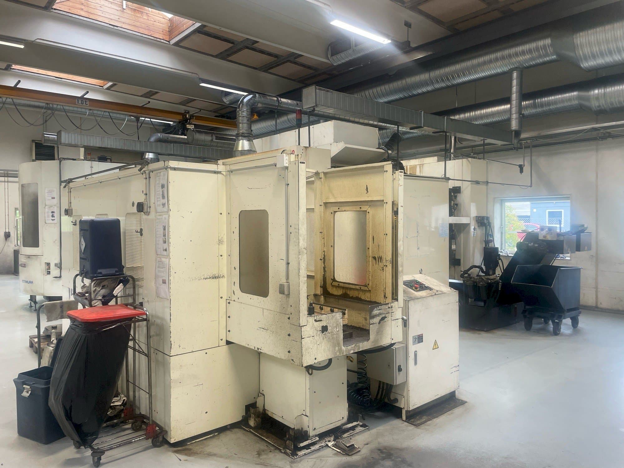 Vista Frontal  da Niigata SPN 50  máquina