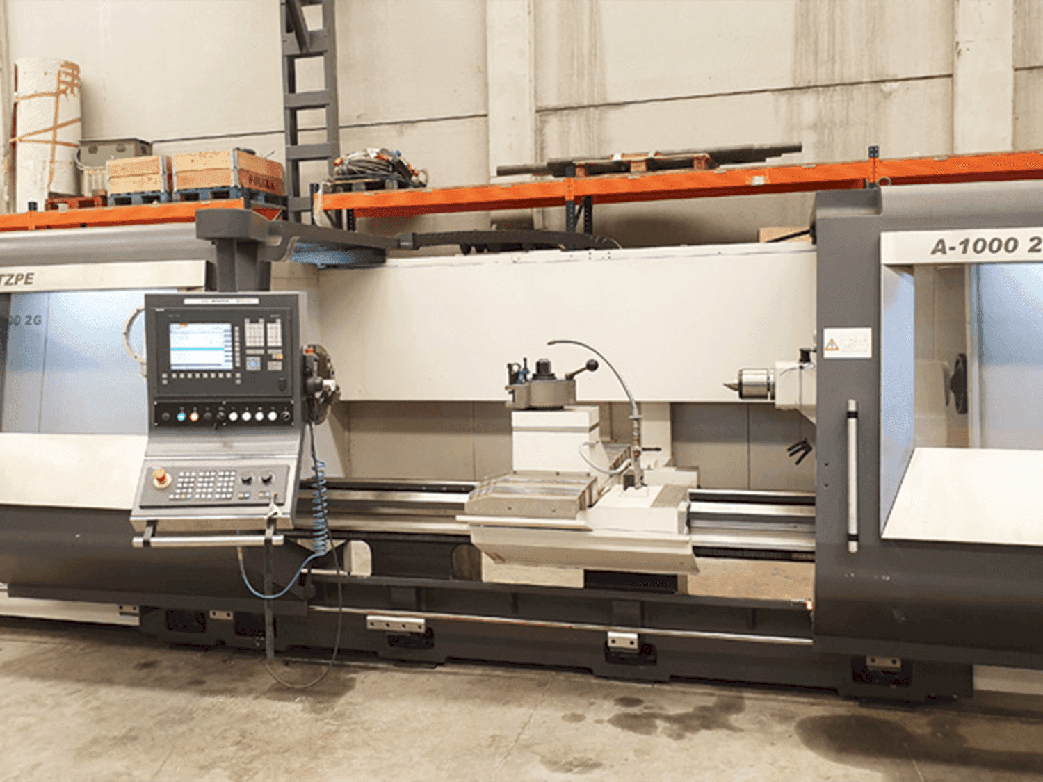 Vista Frontal  da Gurutzpe A-1000 2G  máquina