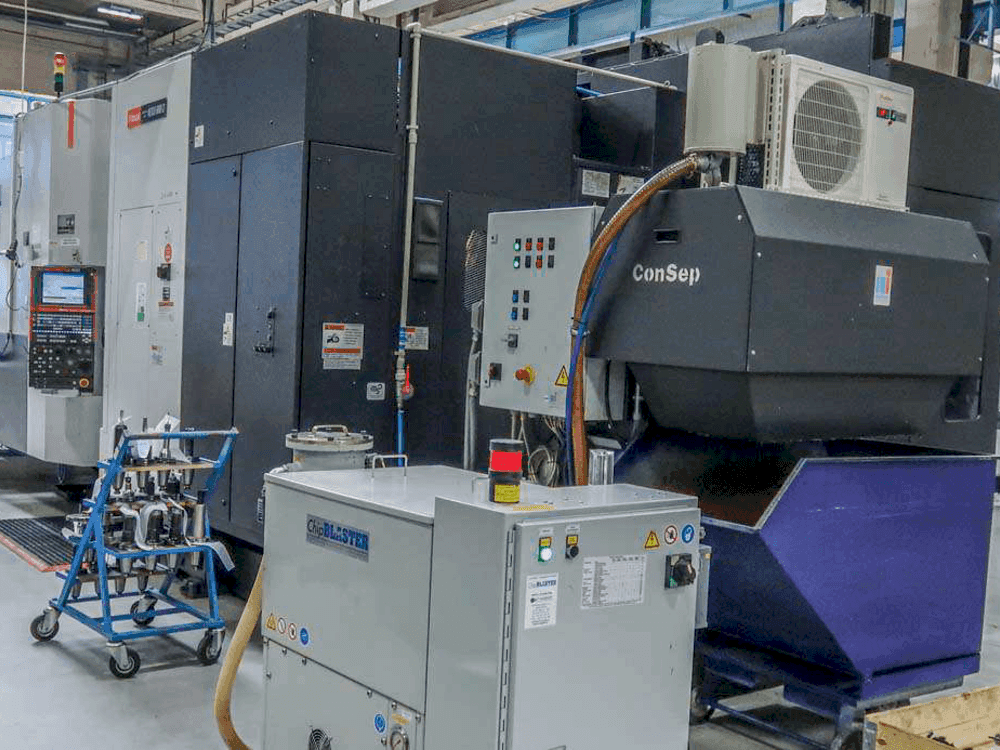 Vista Frontal  da Mazak NEXUS HCN 6000 II  máquina