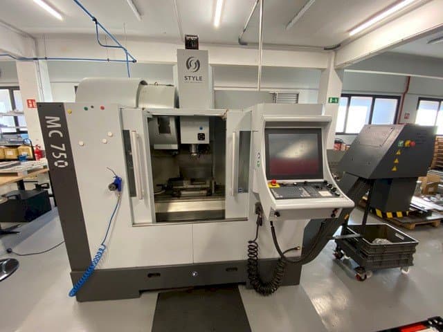 Vista Frontal da STYLE MC 750 máquina