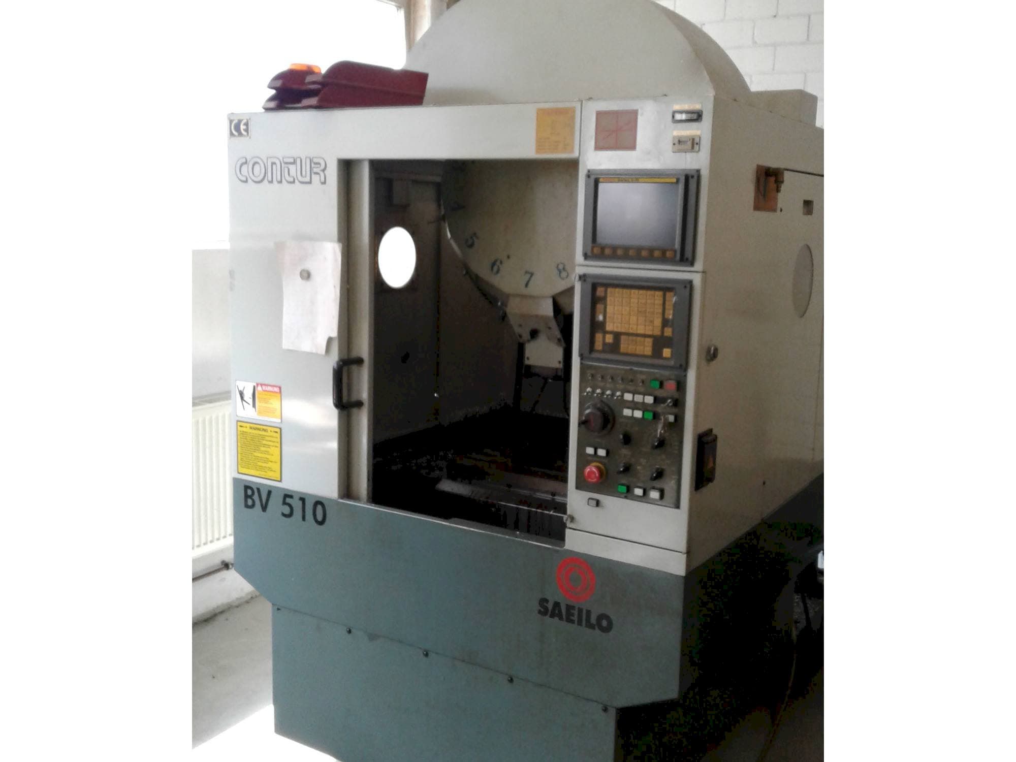 Vista Frontal  da Saeilo BV 510  máquina