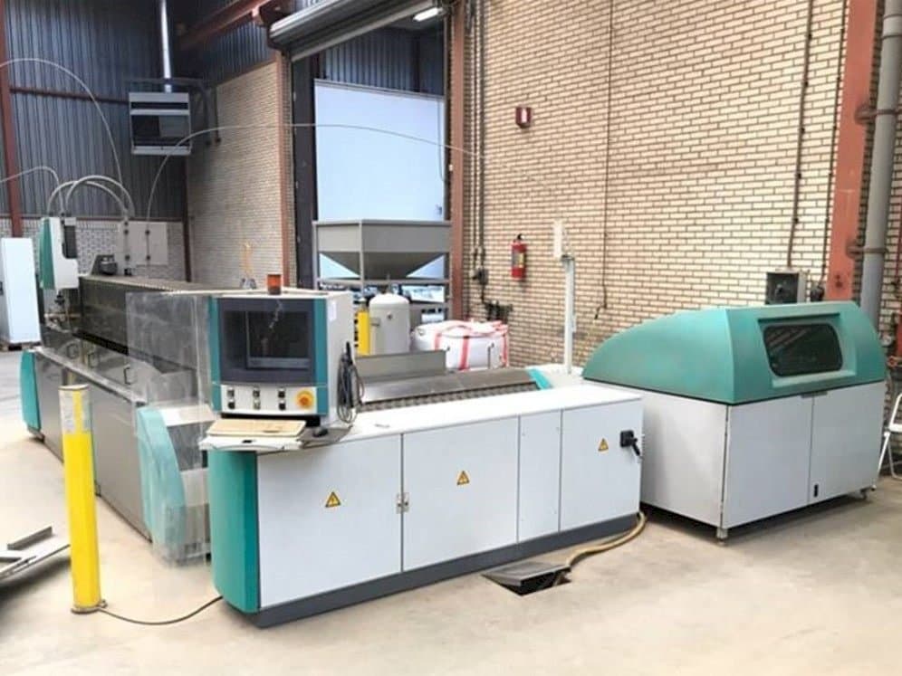 Vista Frontal  da Flow WMC 3020  máquina