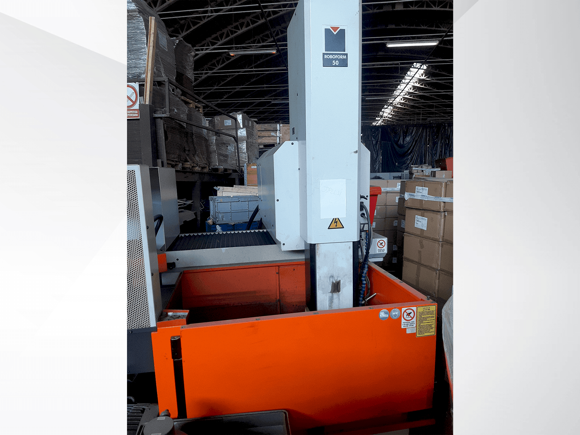 Vista Frontal  da CHARMILLES ROBOFORM 50  máquina