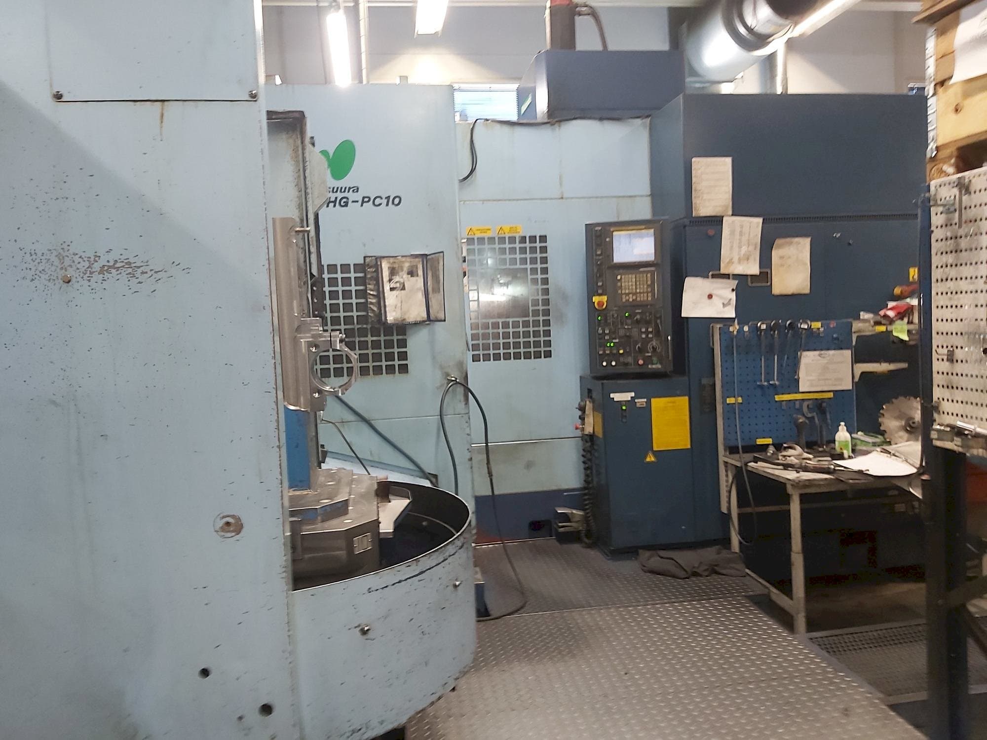 Vista Frontal  da Matsuura MC-900HG  máquina