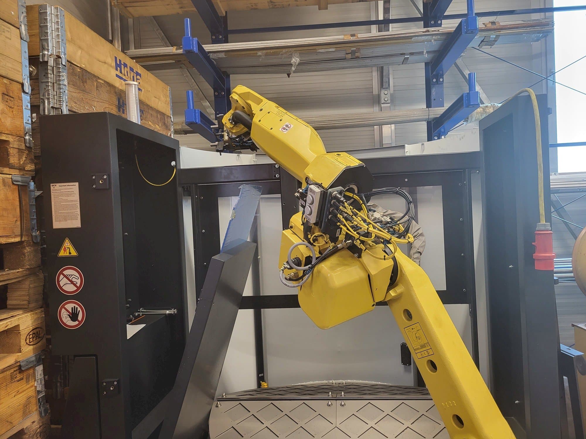 Vista Frontal  da HALTER Load Assistant U-20  máquina