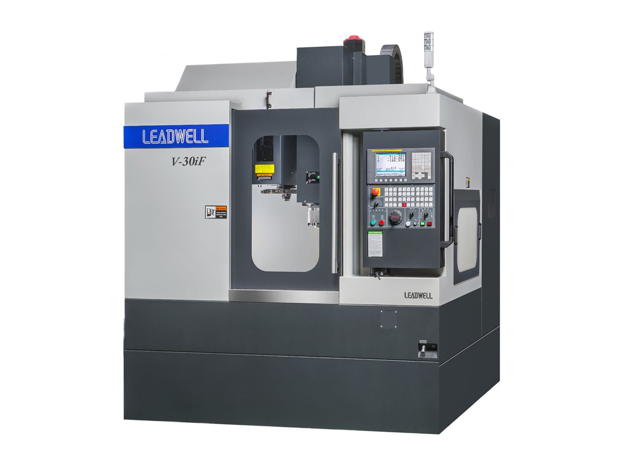 Vista Frontal  da Leadwell V-30iF  máquina