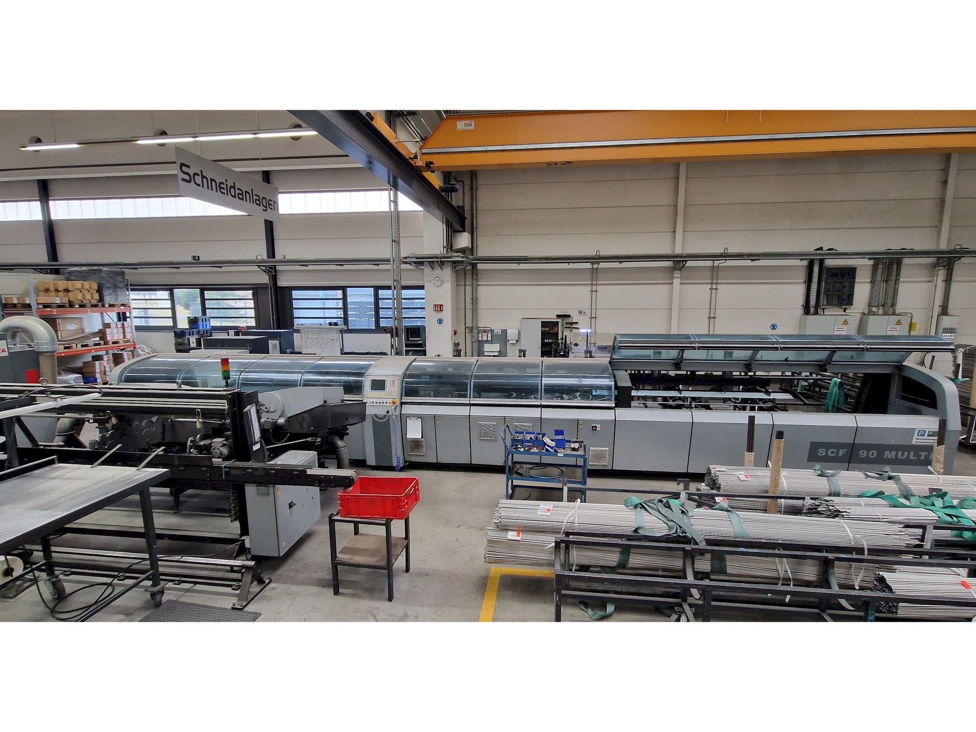 Vista Frontal  da Bewo SFC90  máquina