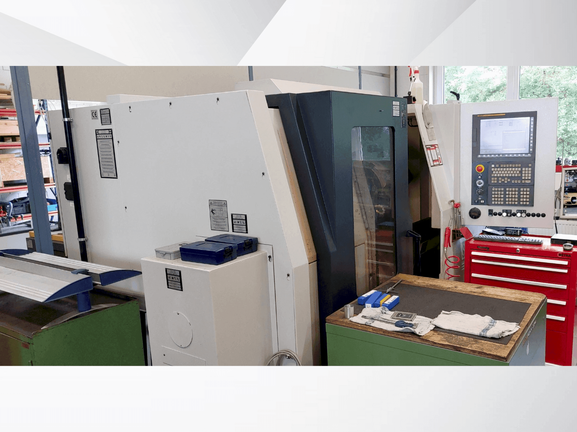 Vista Frontal  da SPINNER TC 600 65 MC  máquina