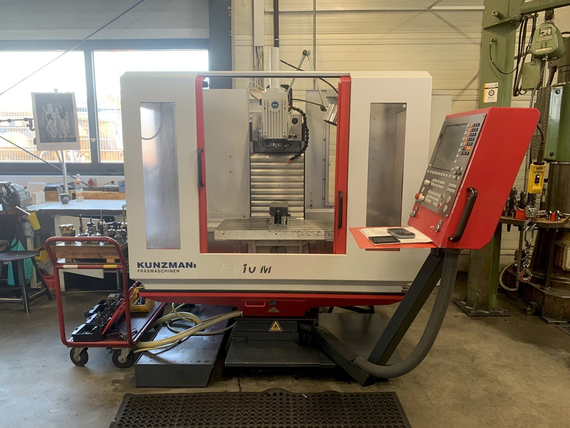 Vista Frontal  da KUNZMANN WF 610 M  máquina