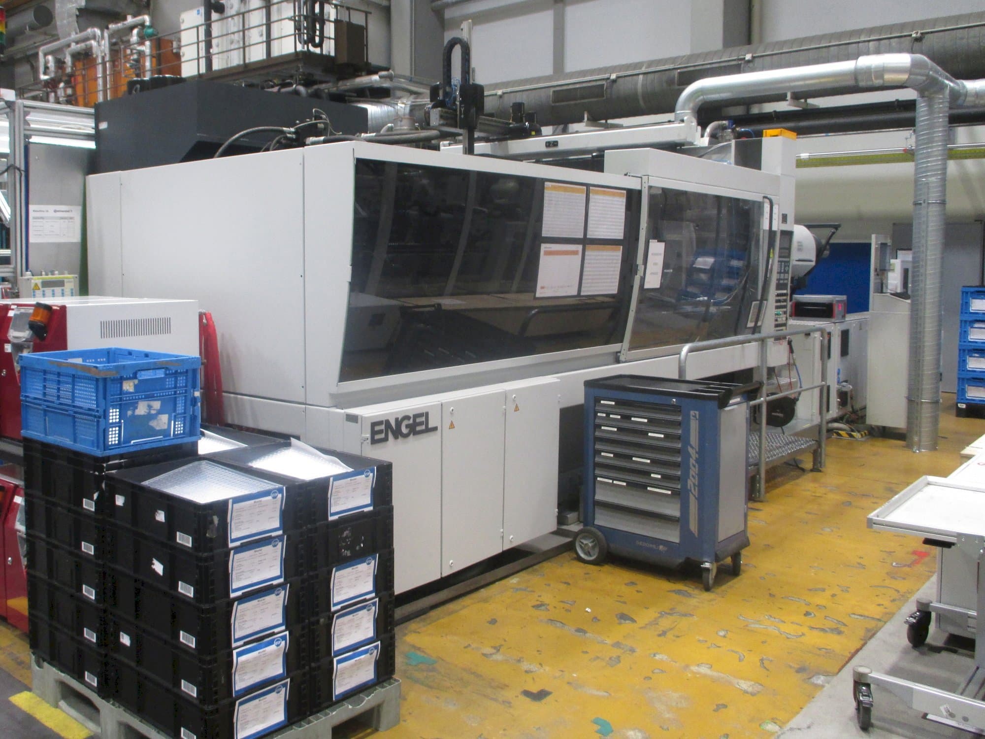 Vista Frontal  da ENGEL ES 3550/600 HL  máquina