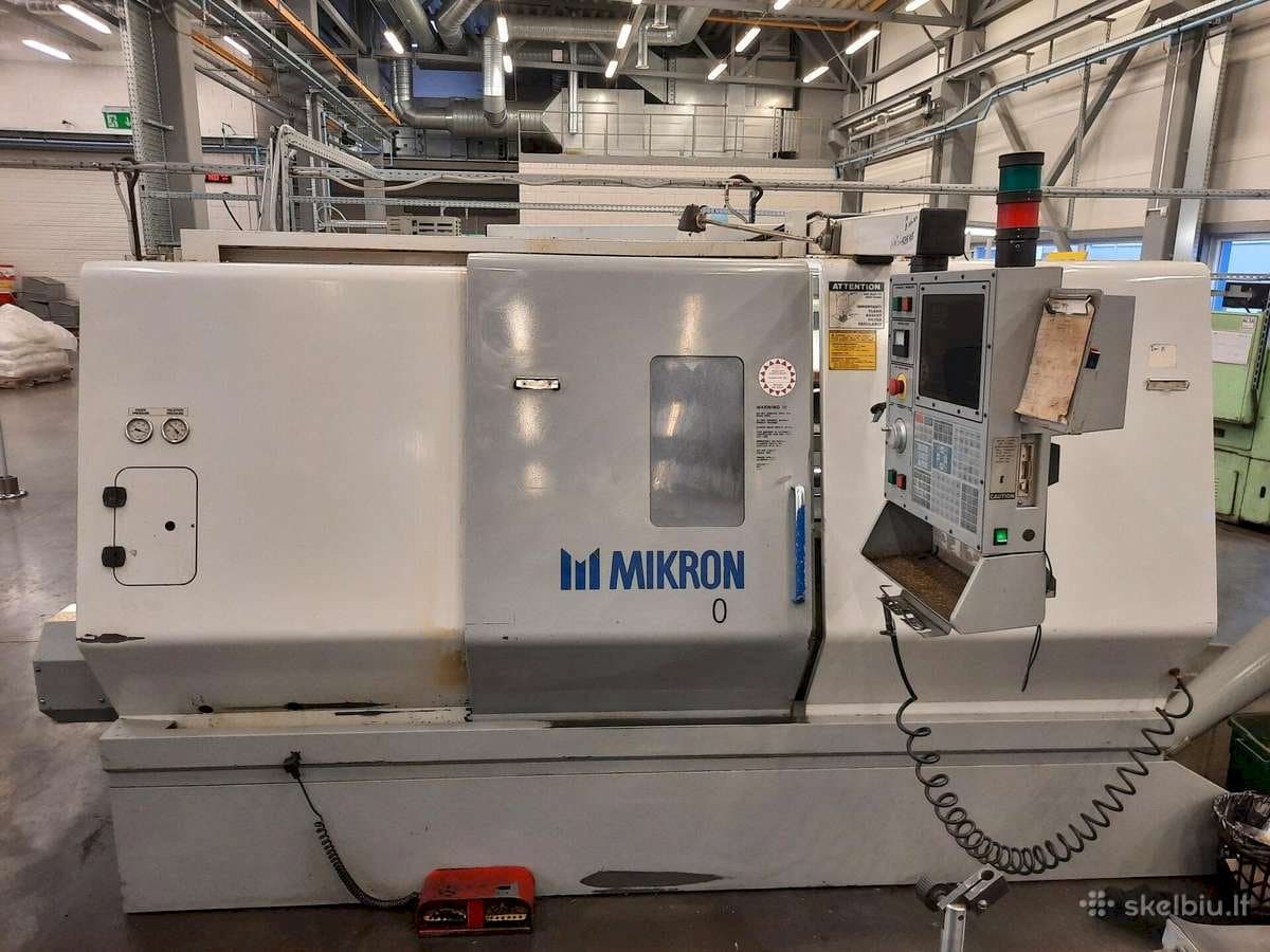 Vista Frontal  da MIKRON-HAAS LCE860T  máquina