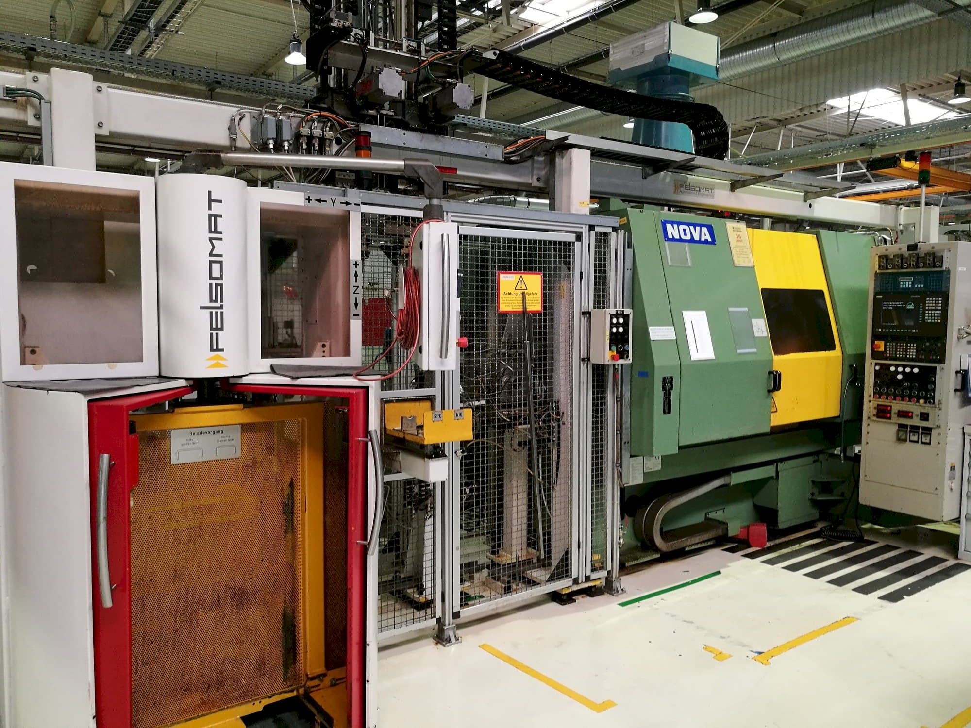 Vista Frontal  da NOVA M12-T4N  máquina