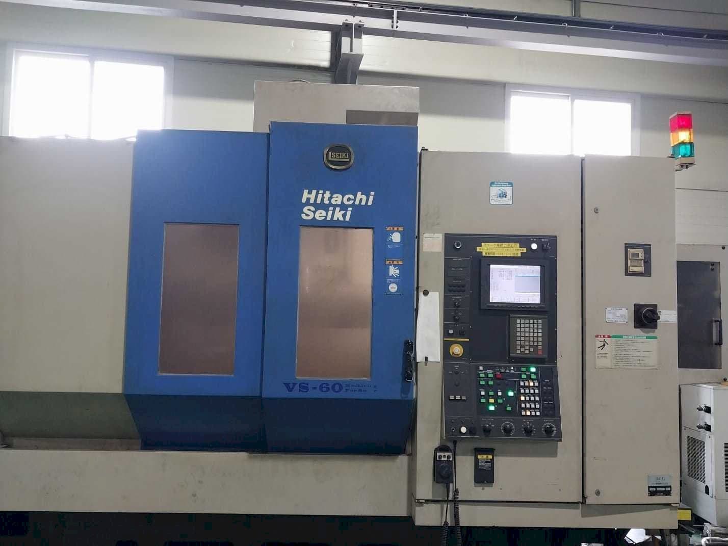 Vista Frontal  da HITACHI SEIKI VS60  máquina