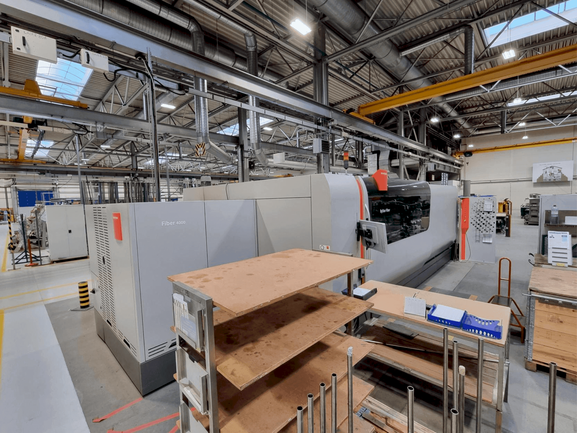 Vista Frontal  da Bystronic ByStar Fiber 4020 (2017)  máquina