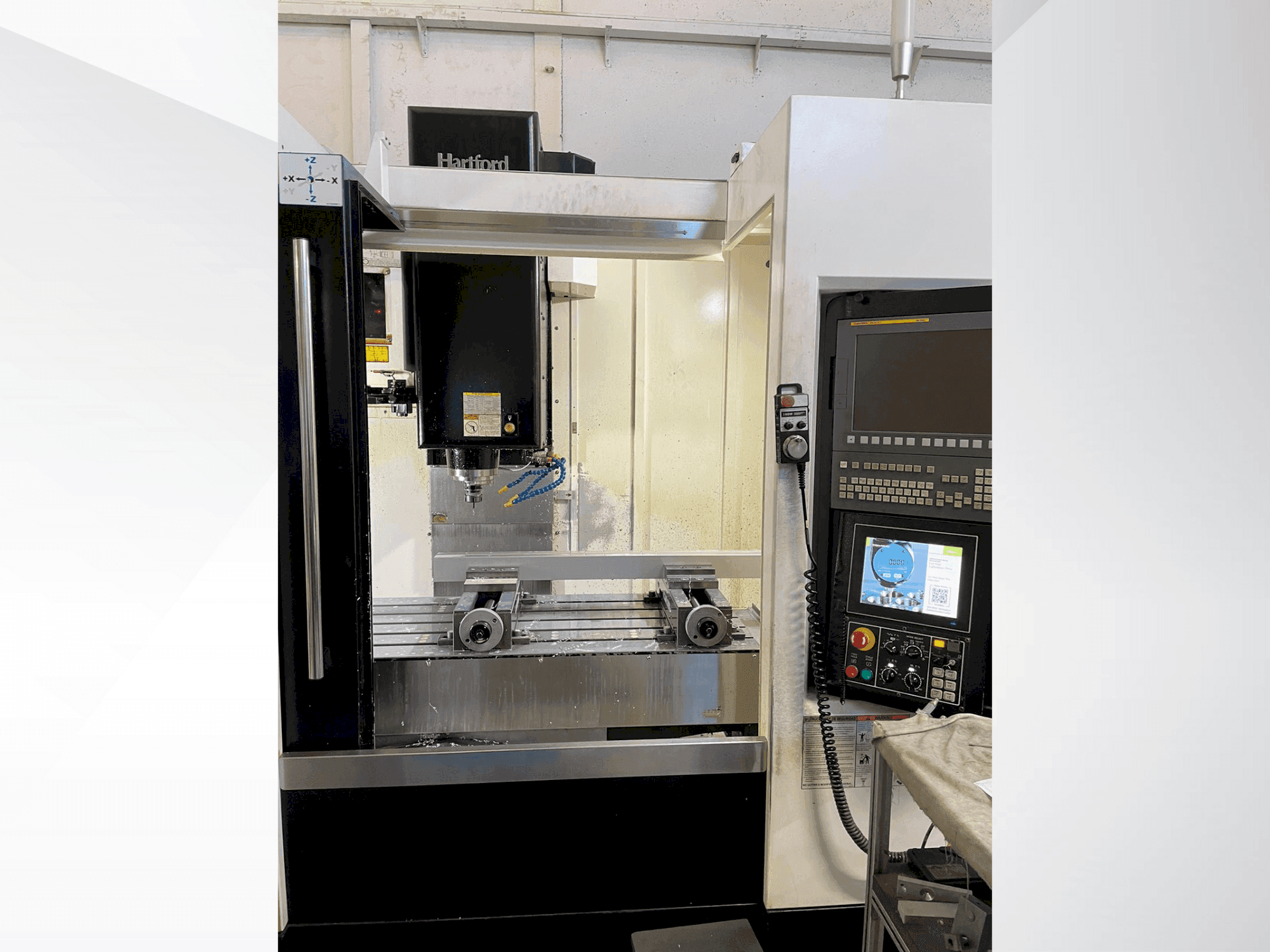 Vista Frontal  da HARTFORD MVP-11  máquina