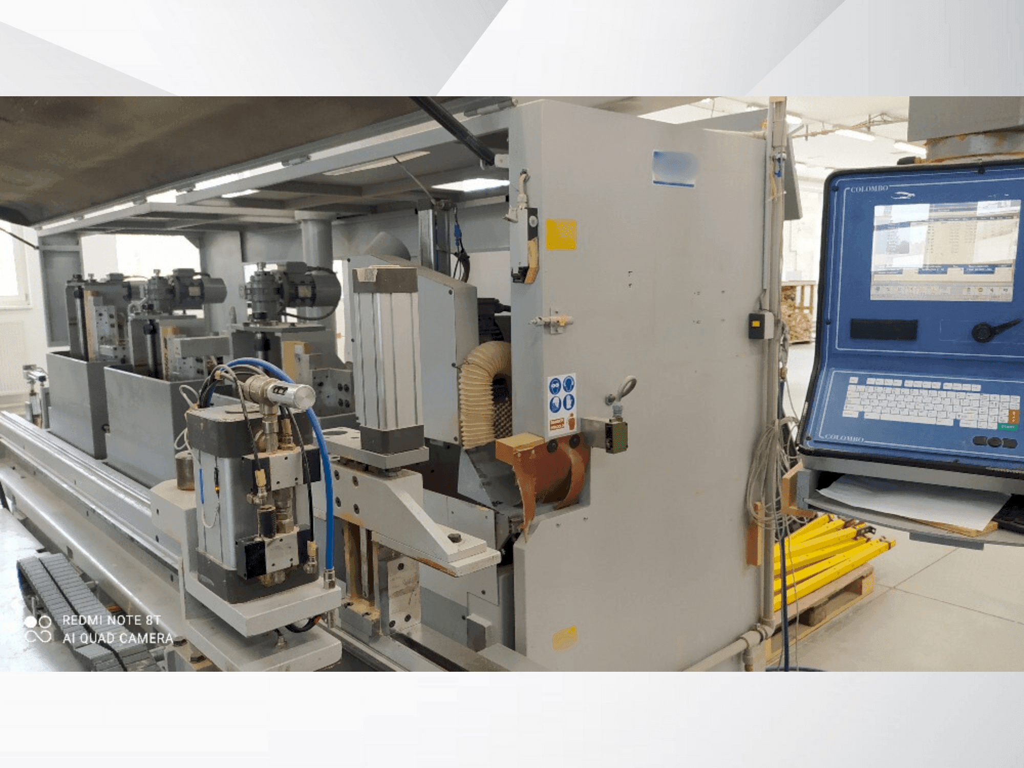 Vista Frontal  da Colombo Colombo AM 60  máquina