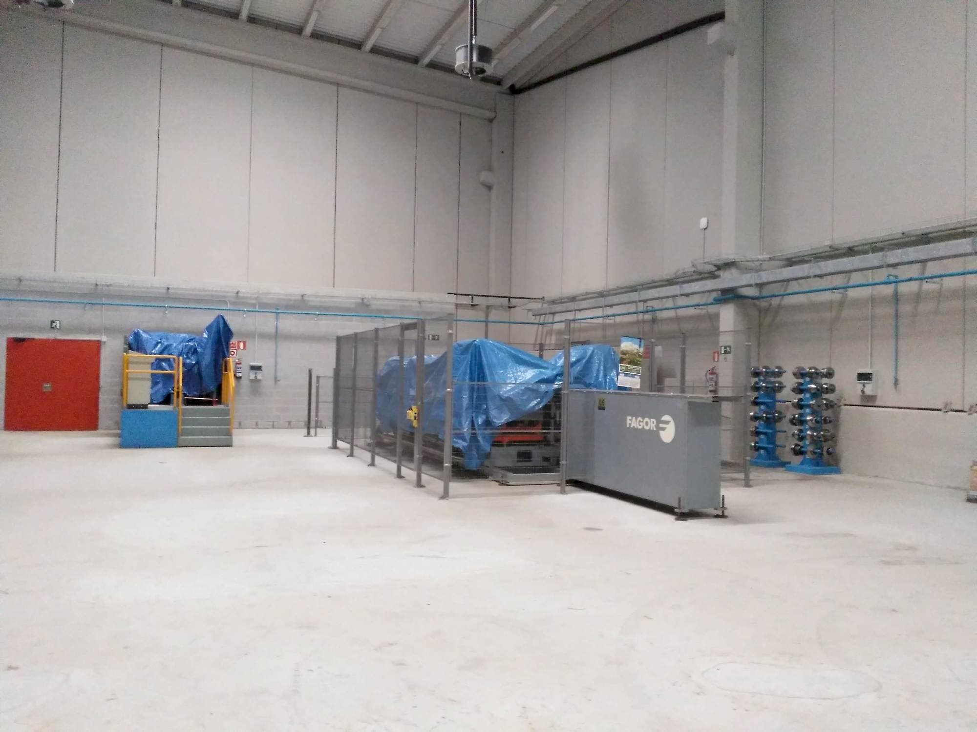 Vista Frontal  da Fagor									   máquina