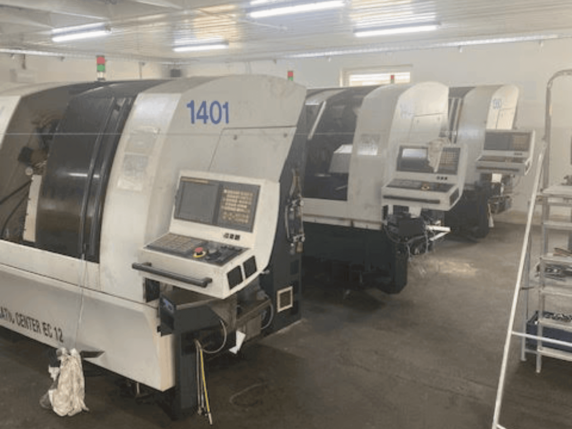 Vista Frontal  da ESCO Escomatic EC12  máquina