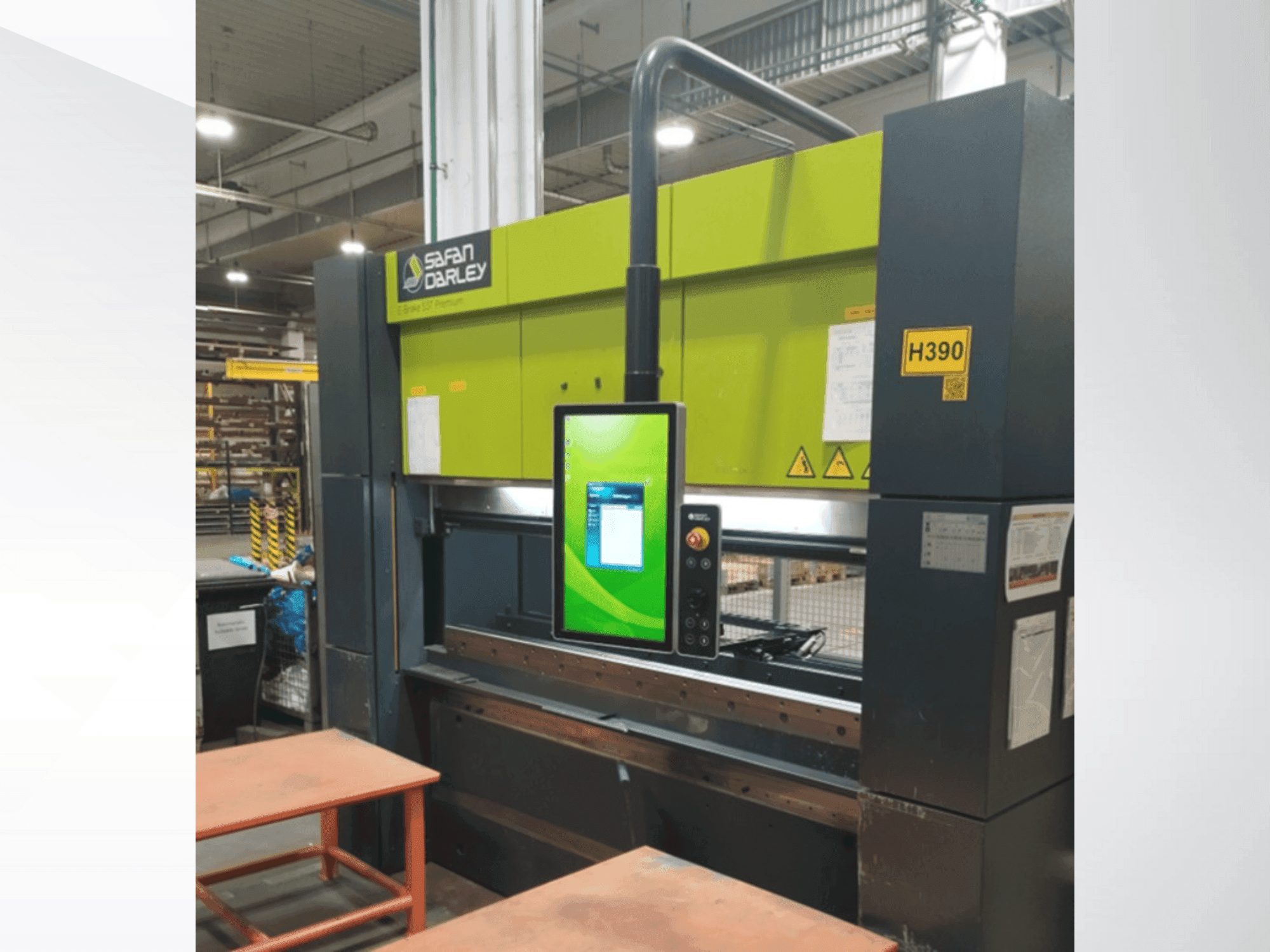 Vista Frontal  da Safan SAFAN DARLEY E-BRAKE premium 50-2050  máquina