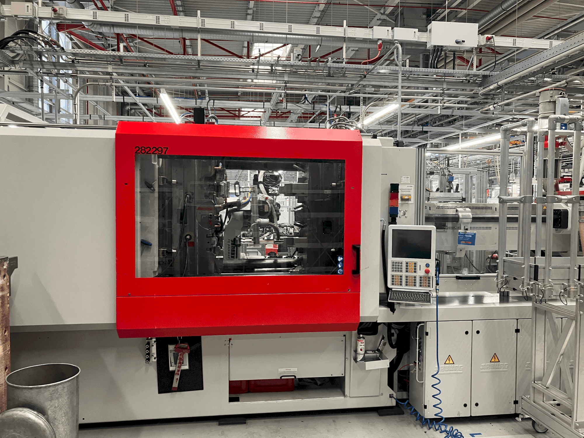 Vista Frontal  da Arburg Allrounder 920 S 5000-2100  máquina