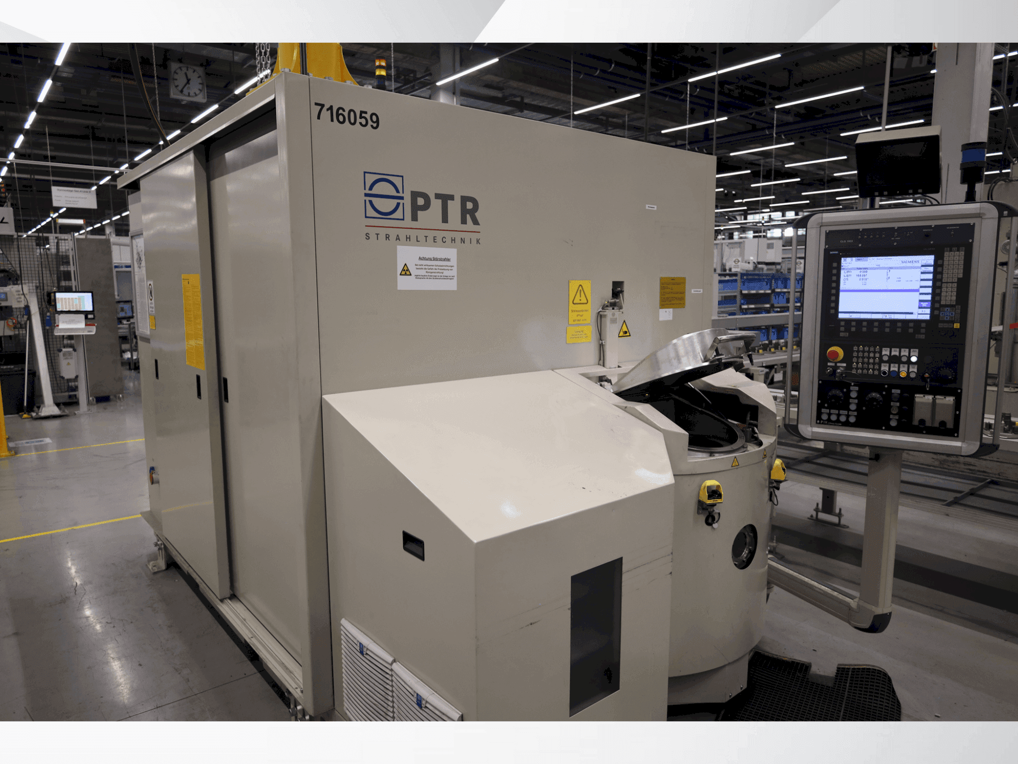 Vista Frontal  da PTR Strahltechnik EBW PS 4-1 60-6 CH  máquina