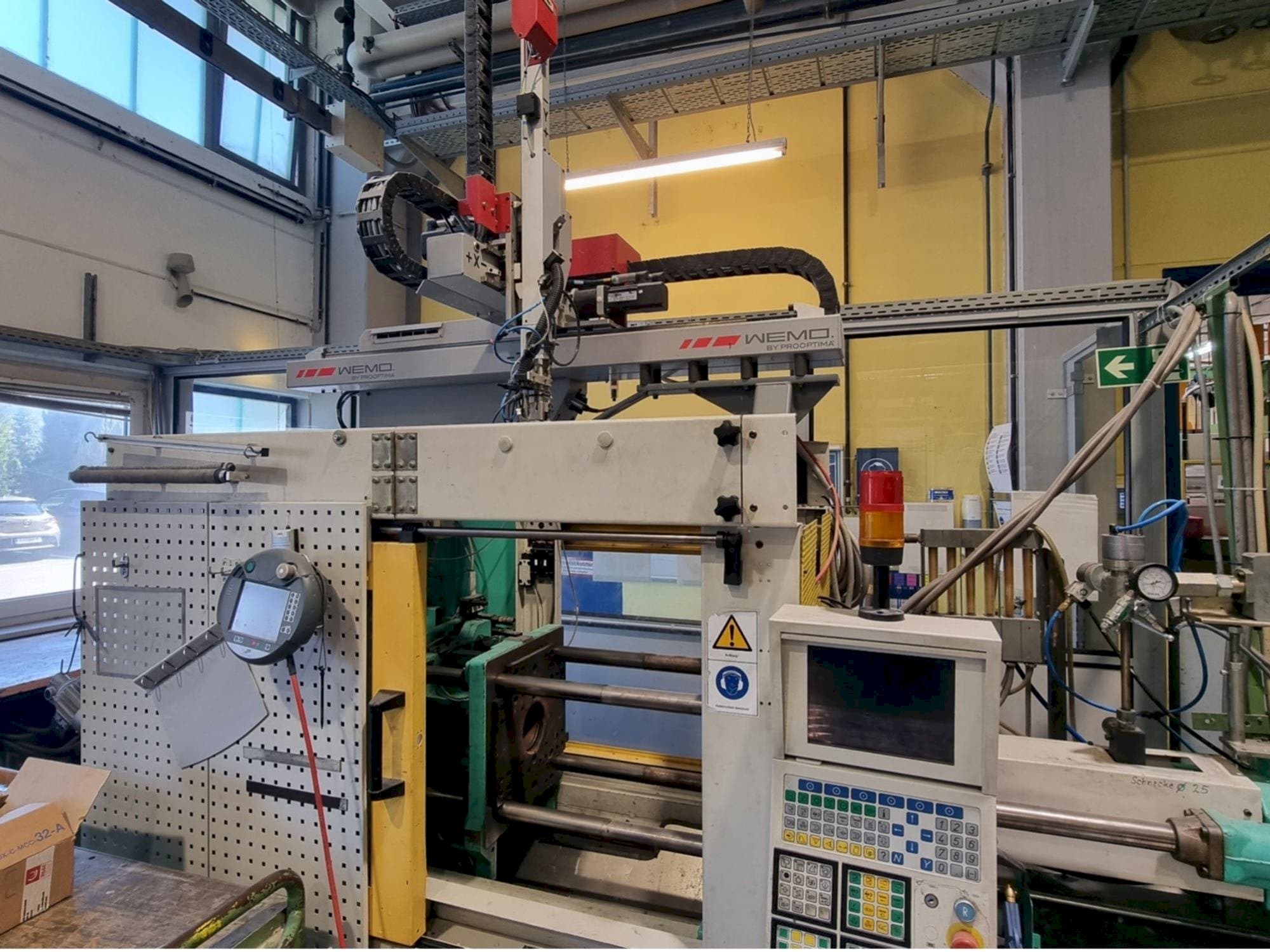 Vista Frontal  da Arburg ALLROUNDER Centex 270 C 500 - 250  máquina