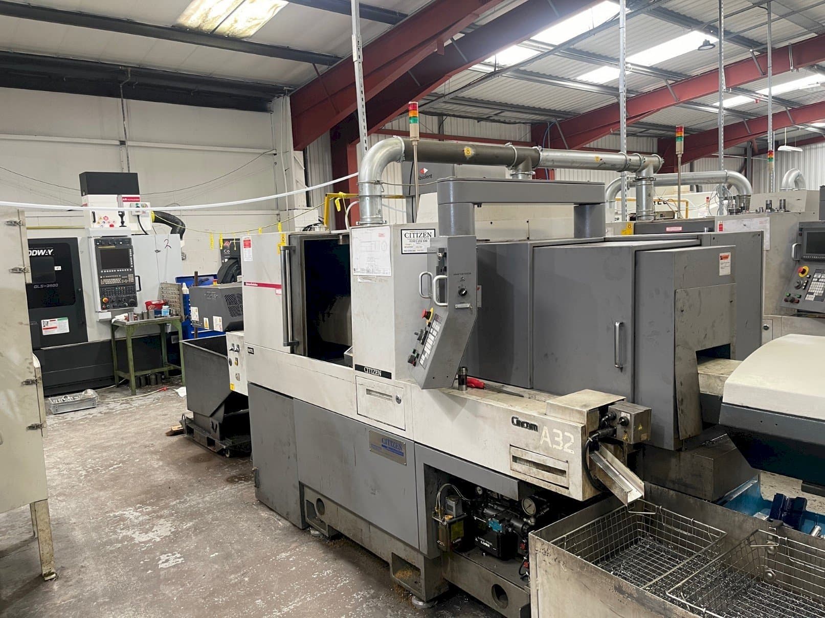 Vista Frontal  da Citizen A32-VII CL  máquina