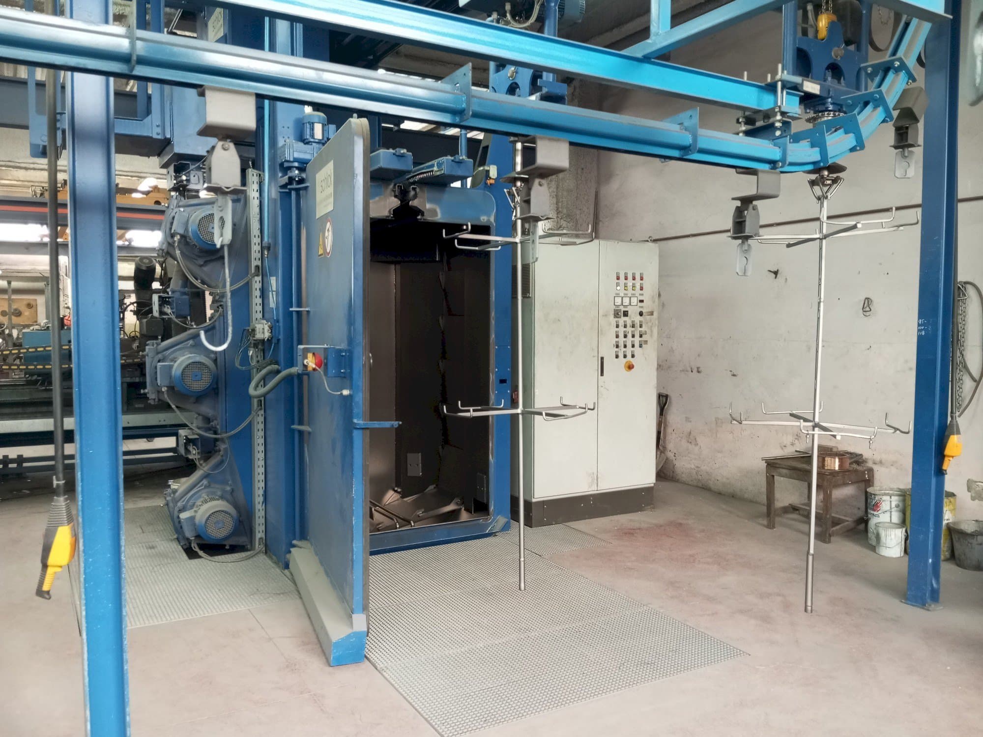 Vista Frontal  da WHEELABRATOR SCHLICK HB 12/20  máquina