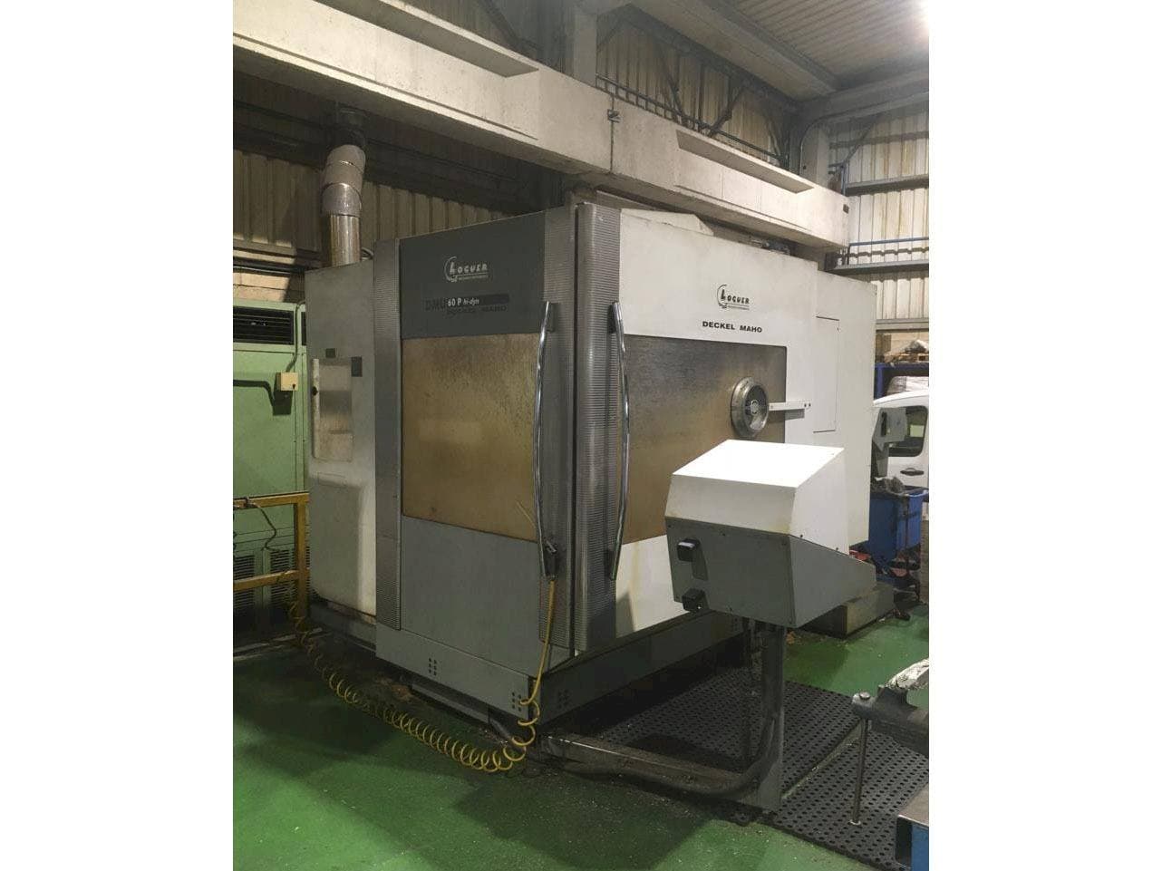 Vista Frontal  da DECKEL MAHO DMU 60P hi-dyn  máquina