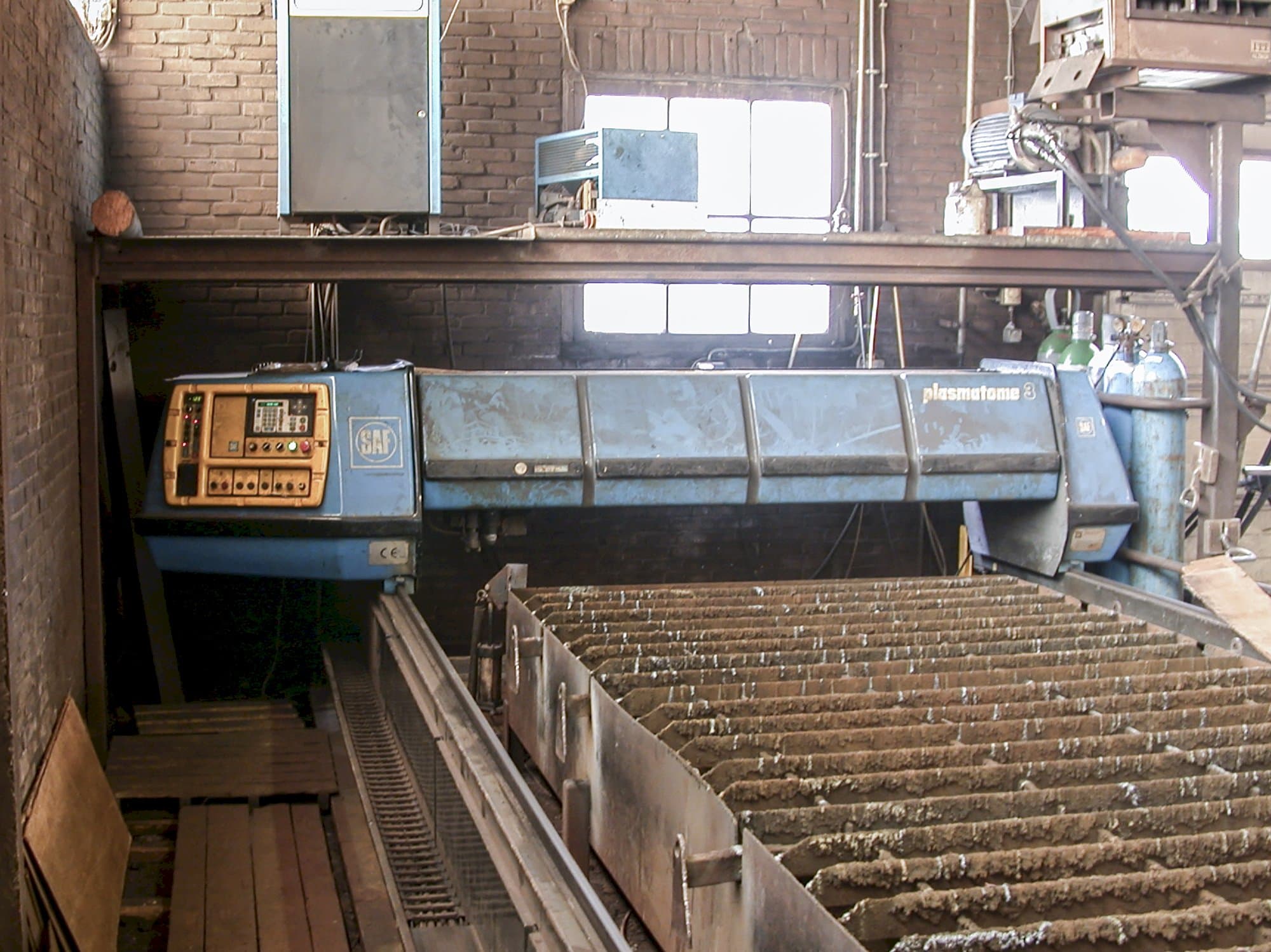 Vista Frontal da SAF PLASMATOME 3 máquina