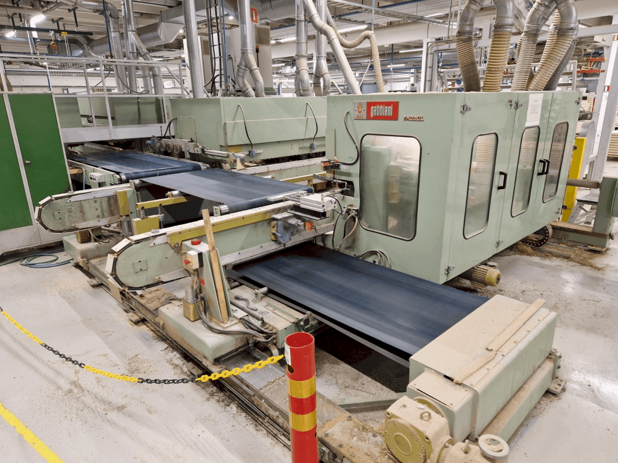Vista Frontal  da GABIANNI T-Modul  máquina