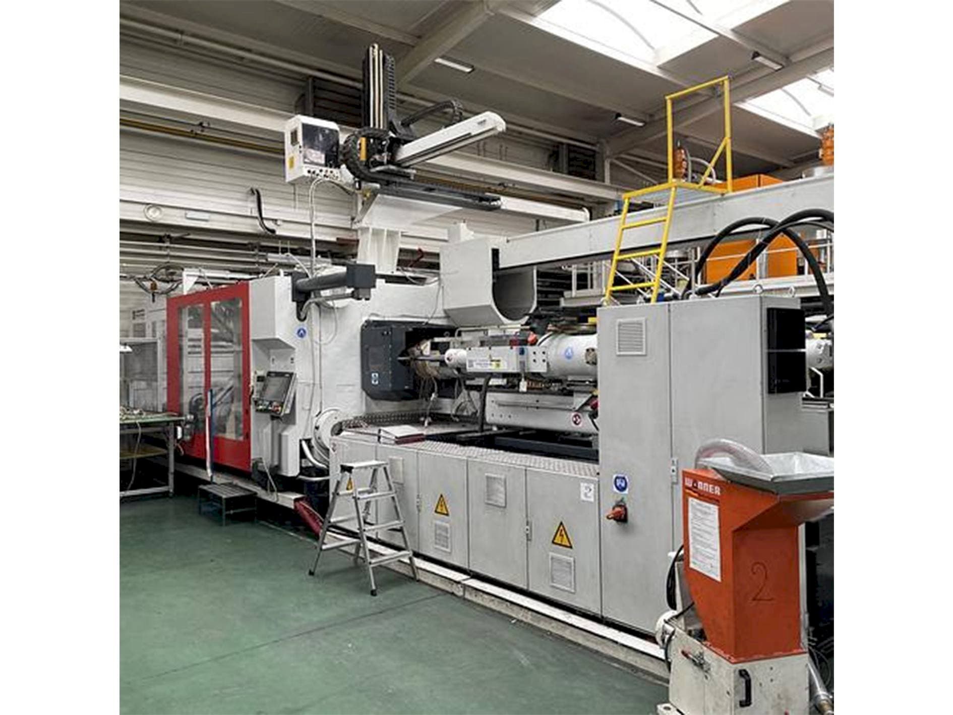 Vista Frontal  da Ferromatik Maxima MM 1000-4880  máquina