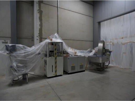 Vista Frontal  da SACMI EL 1500  máquina