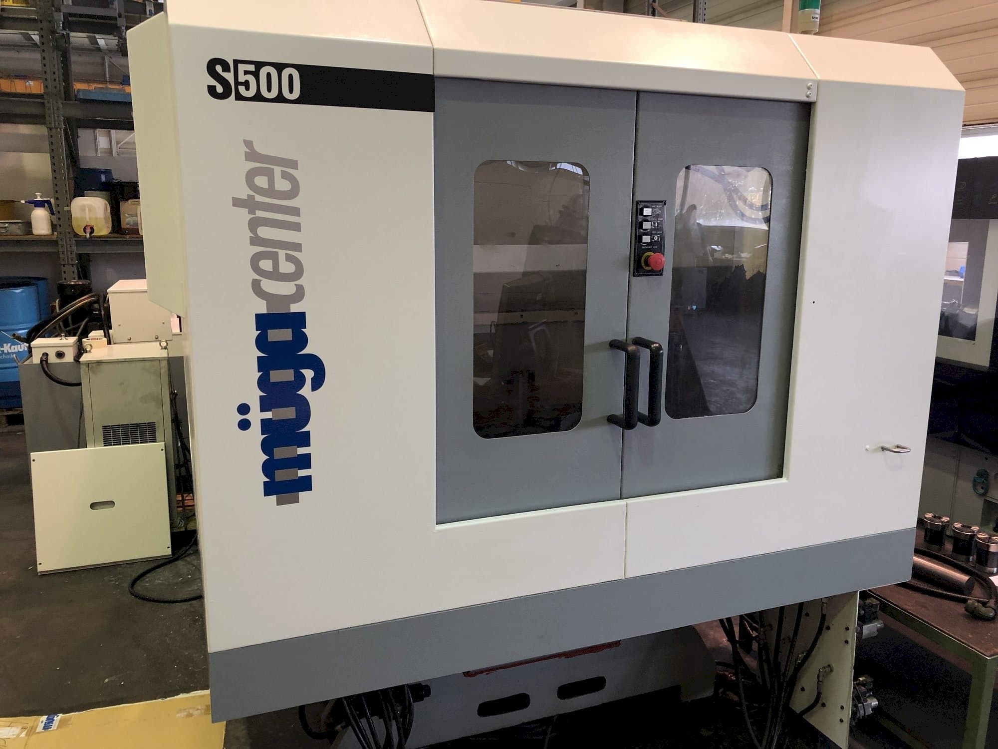 Vista Frontal  da Muga S500  máquina