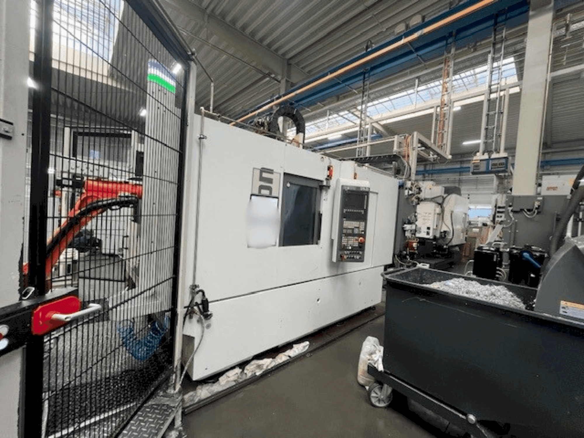 Vista Frontal  da CHIRON DZ 15 W  máquina