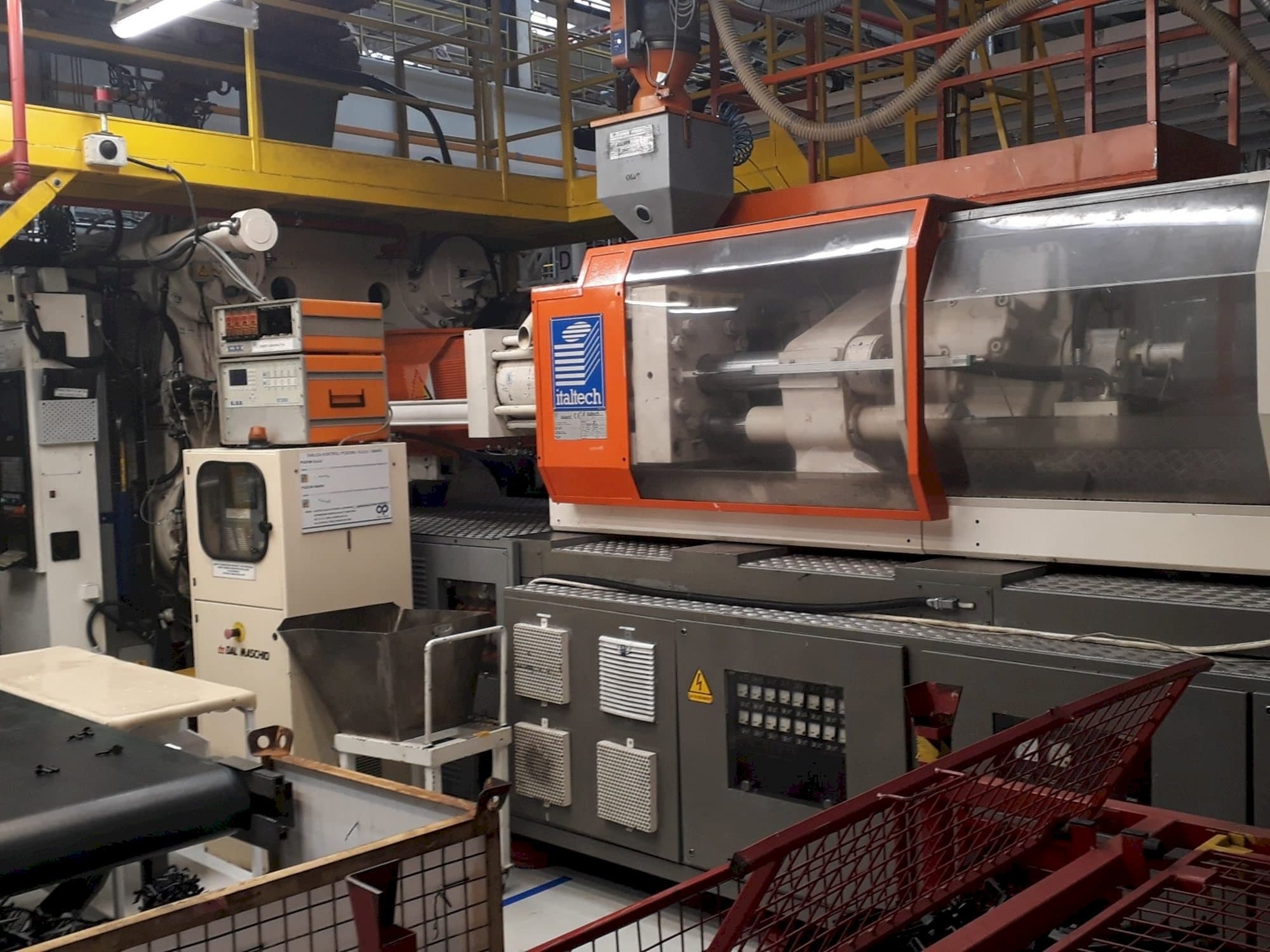 Vista Frontal  da ITALTECH MSK2  máquina