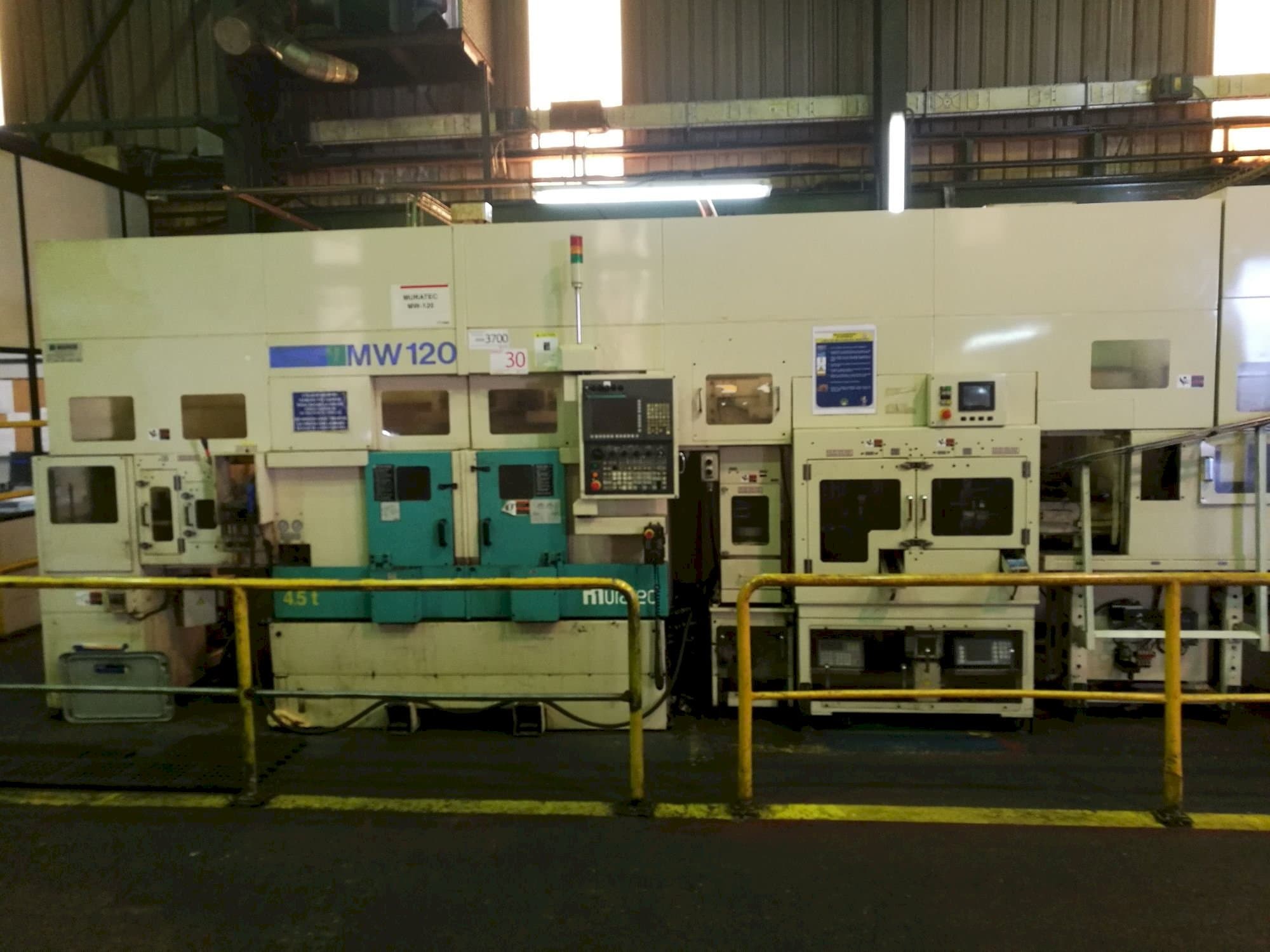 Vista Frontal  da Muratec MW120  máquina