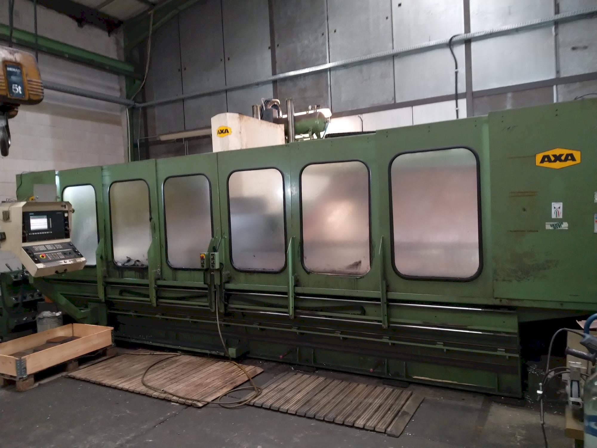 Vista Frontal  da AXA VSC 5000-m  máquina