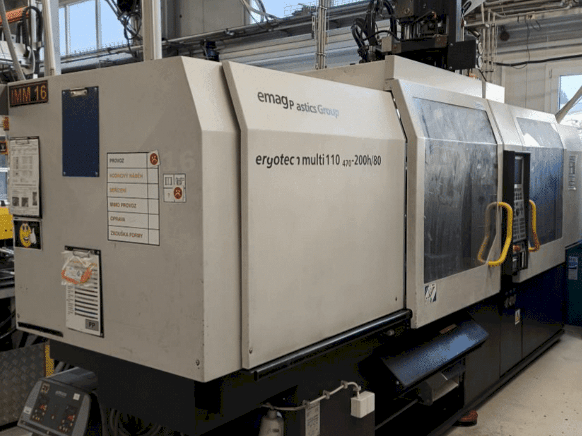 Vista Frontal  da DEMAG ERGOtech multi 110-470  máquina