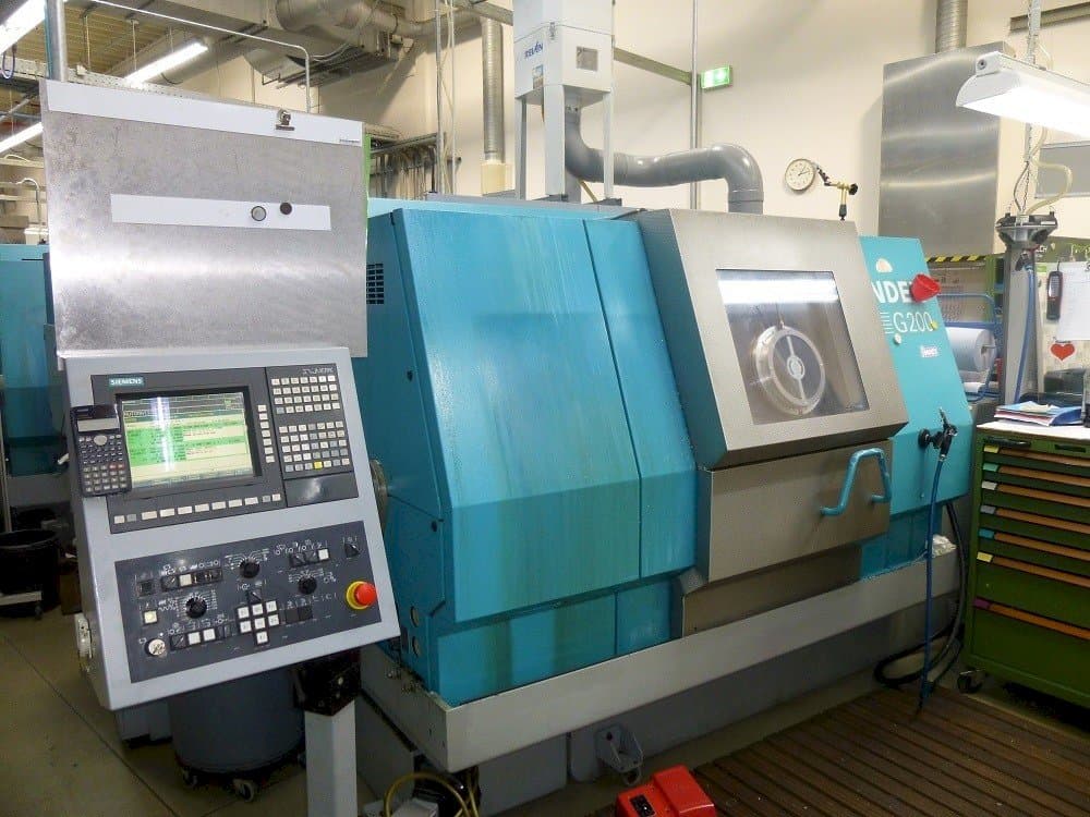 Vista Frontal  da Index G200  máquina